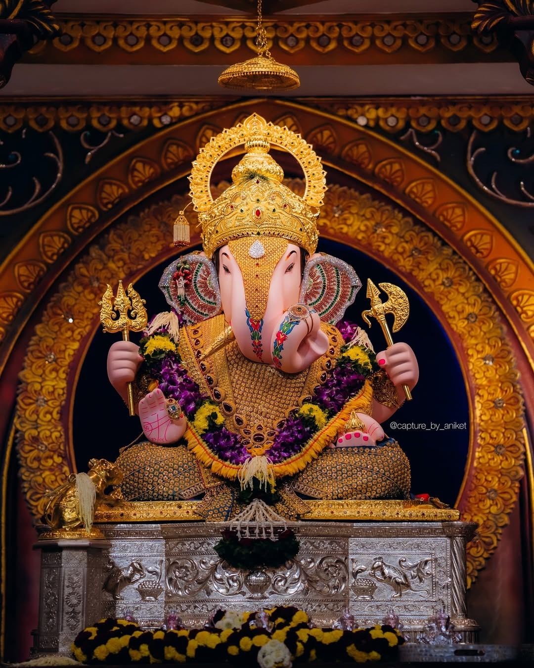 Padmasana Lord Ganesha