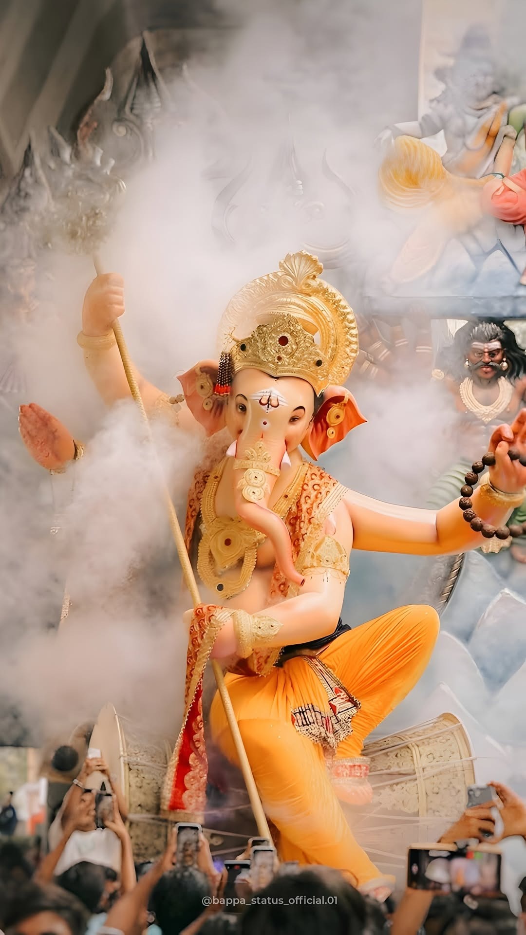 Suvarna Mukut & Marigold Garland
